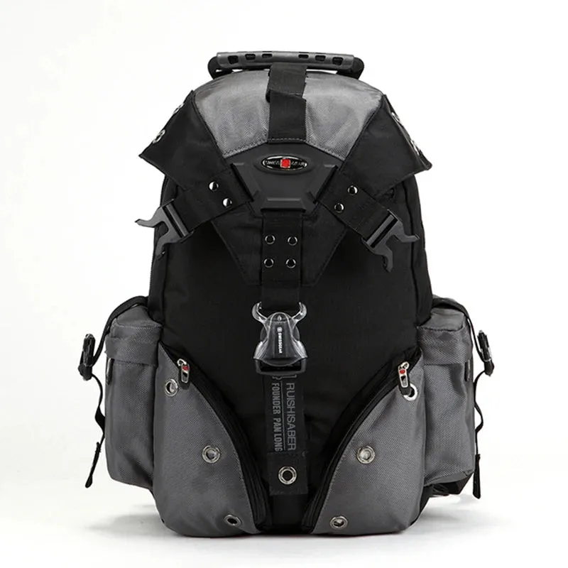 Premium Unisex MultiPocket Waterproof Backpack 15.6 Inch Laptop  Swiss Travel Study Backpack