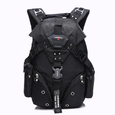 Premium Unisex MultiPocket Waterproof Backpack 15.6 Inch Laptop  Swiss Travel Study Backpack