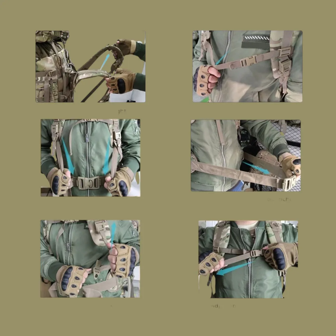 PrepPro 100L Tactical Rucksack – Built for Adventure, Engineered for Durability