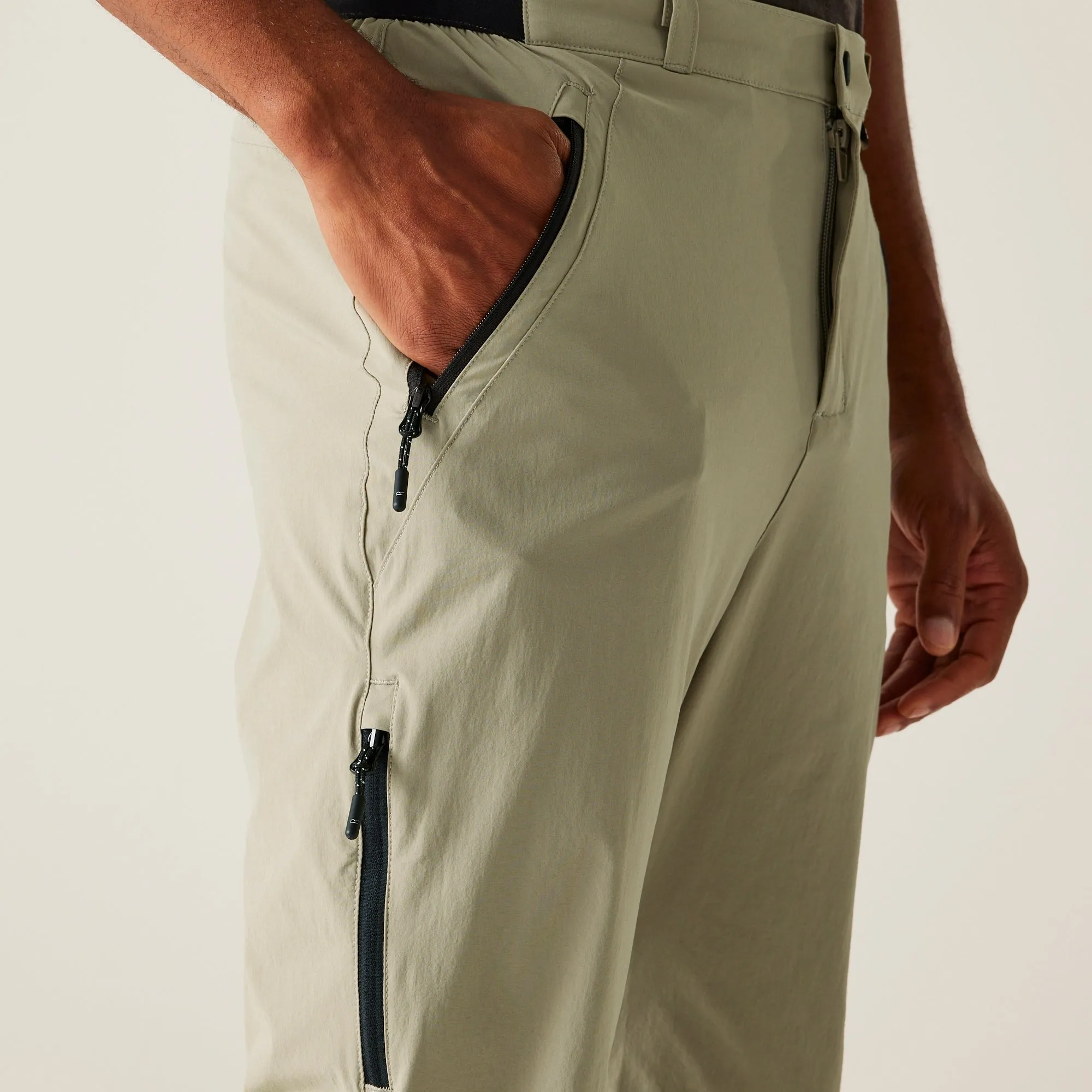 Regatta Men's Travel Light Packaway Trousers - Golden Sand