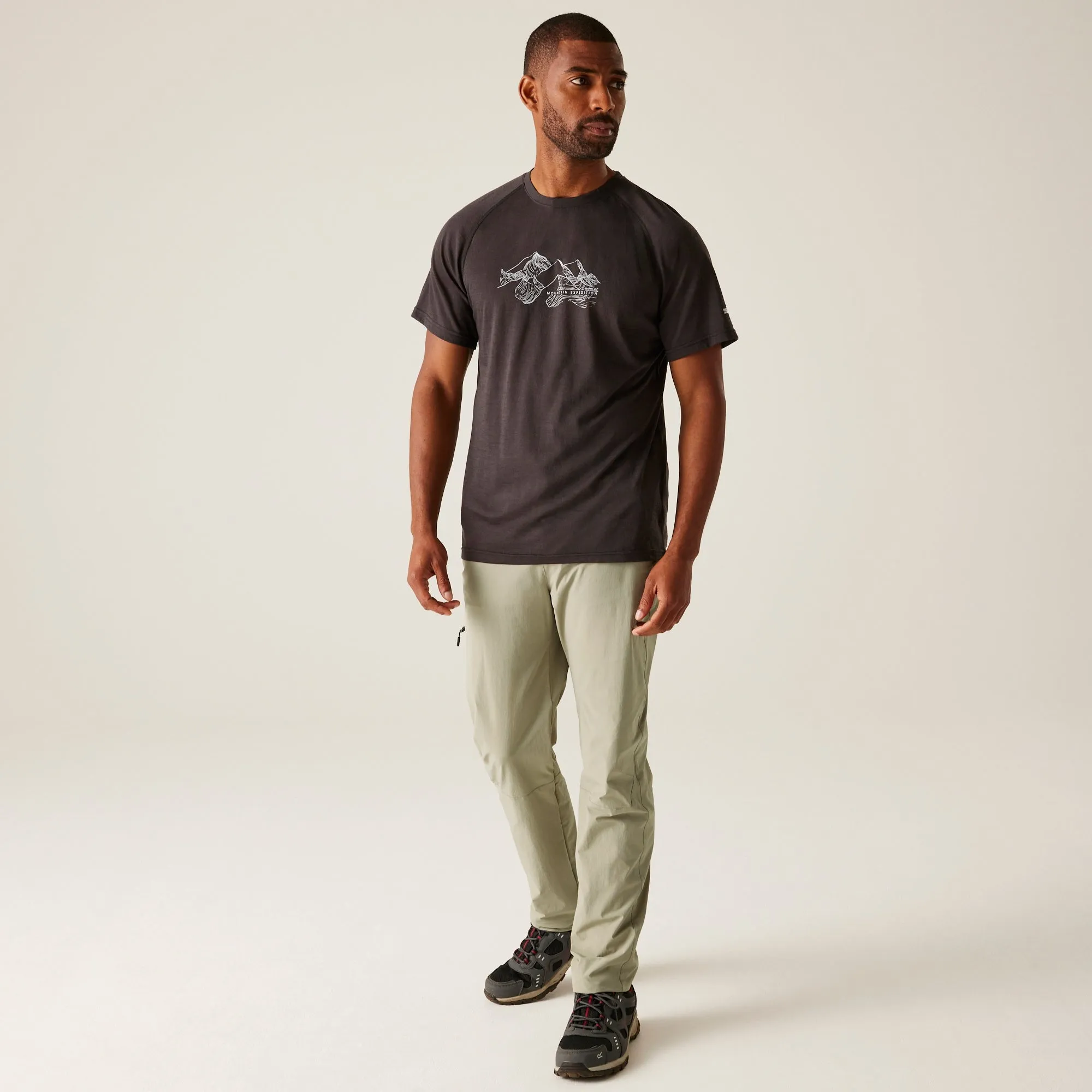 Regatta Men's Travel Light Packaway Trousers - Golden Sand
