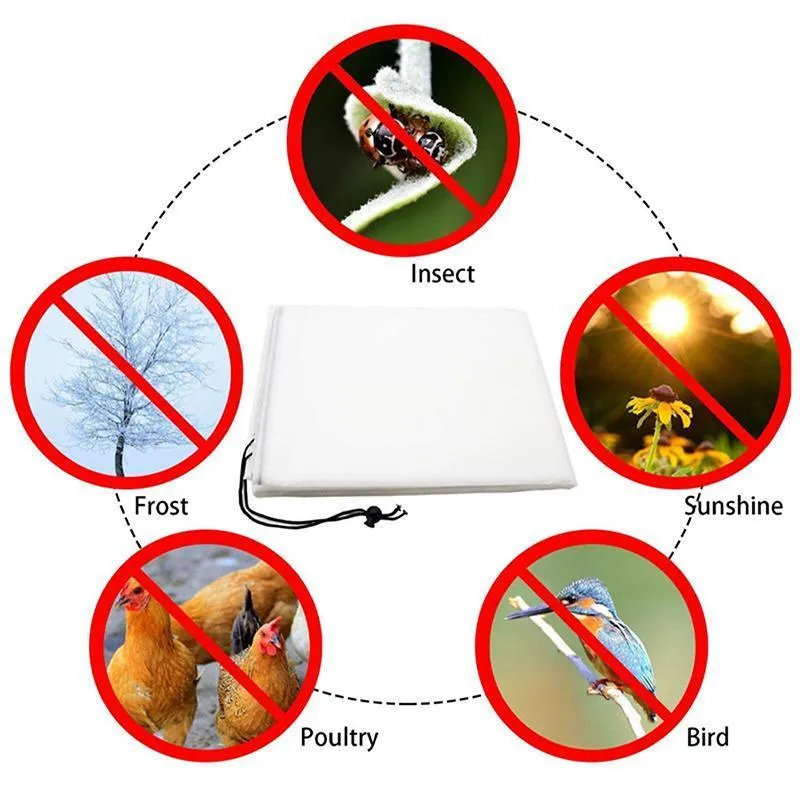 Reusable Plant Protection Cover 1PC 3Sizes White