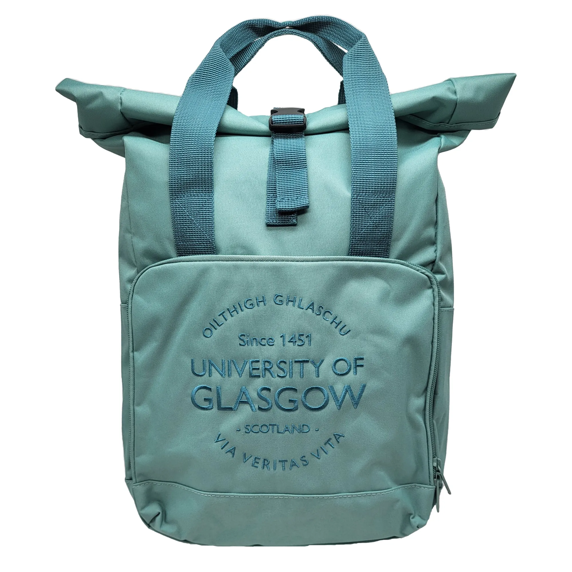 Sage Green Roll Top Backpack