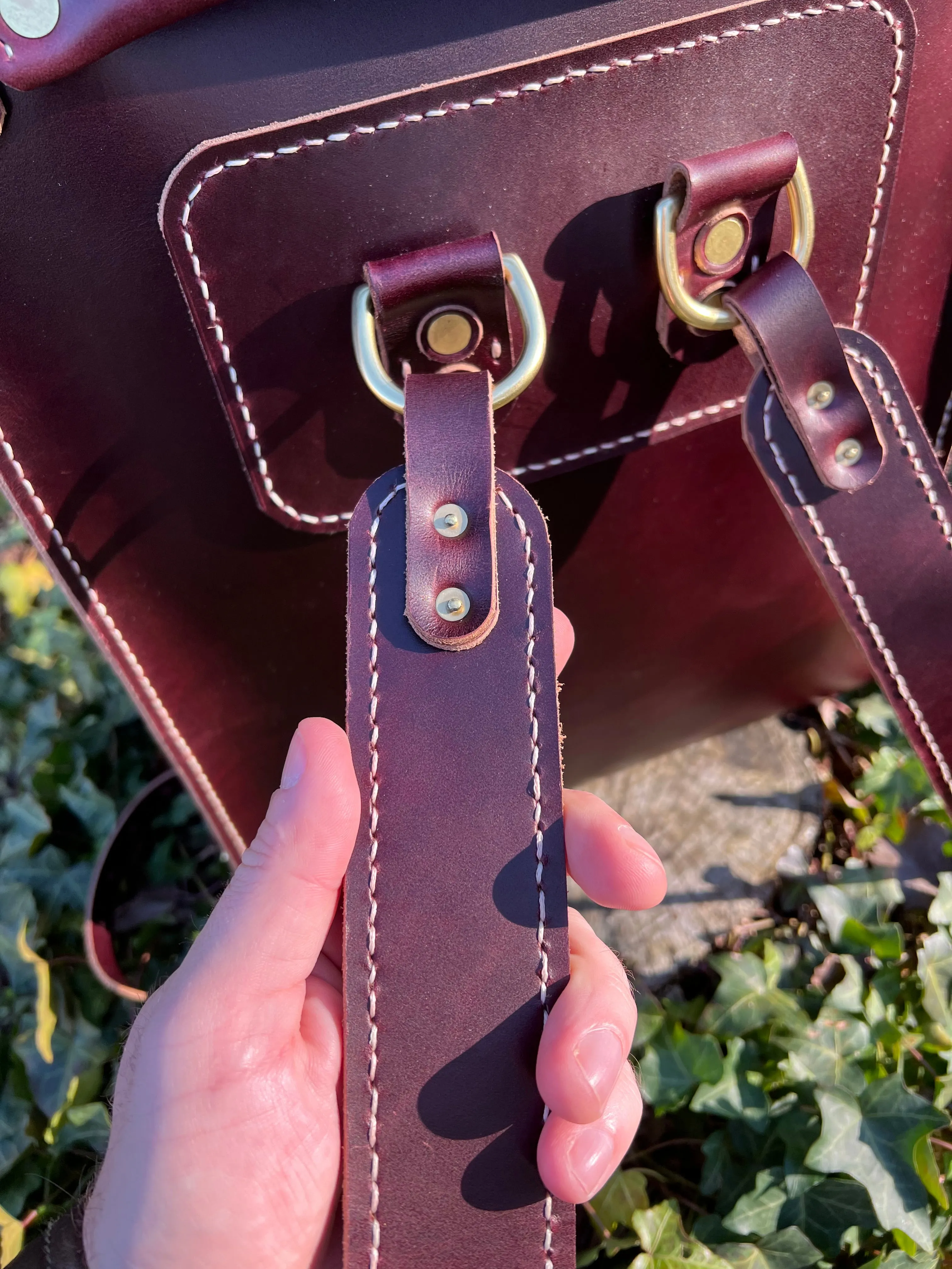 SCOUT Backpack: Oxblood Double Shot