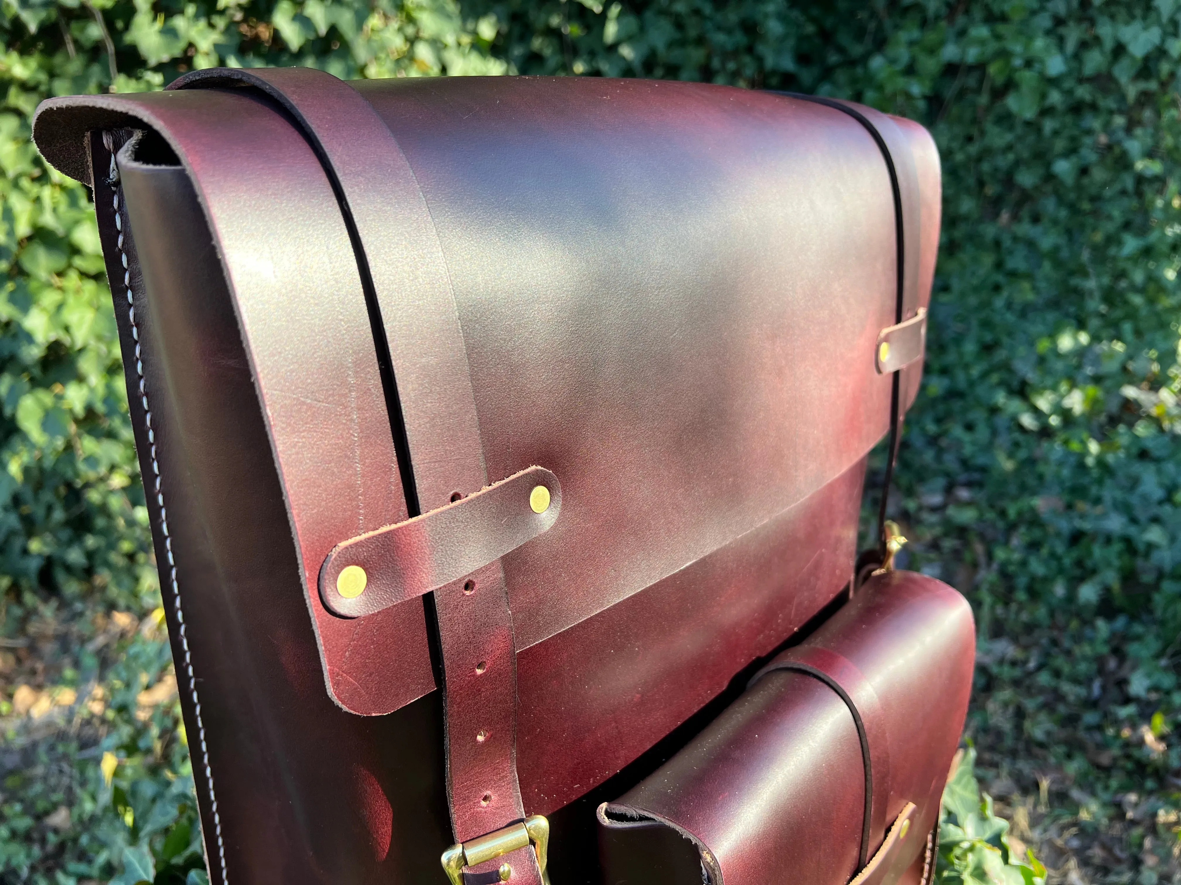SCOUT Backpack: Oxblood Double Shot