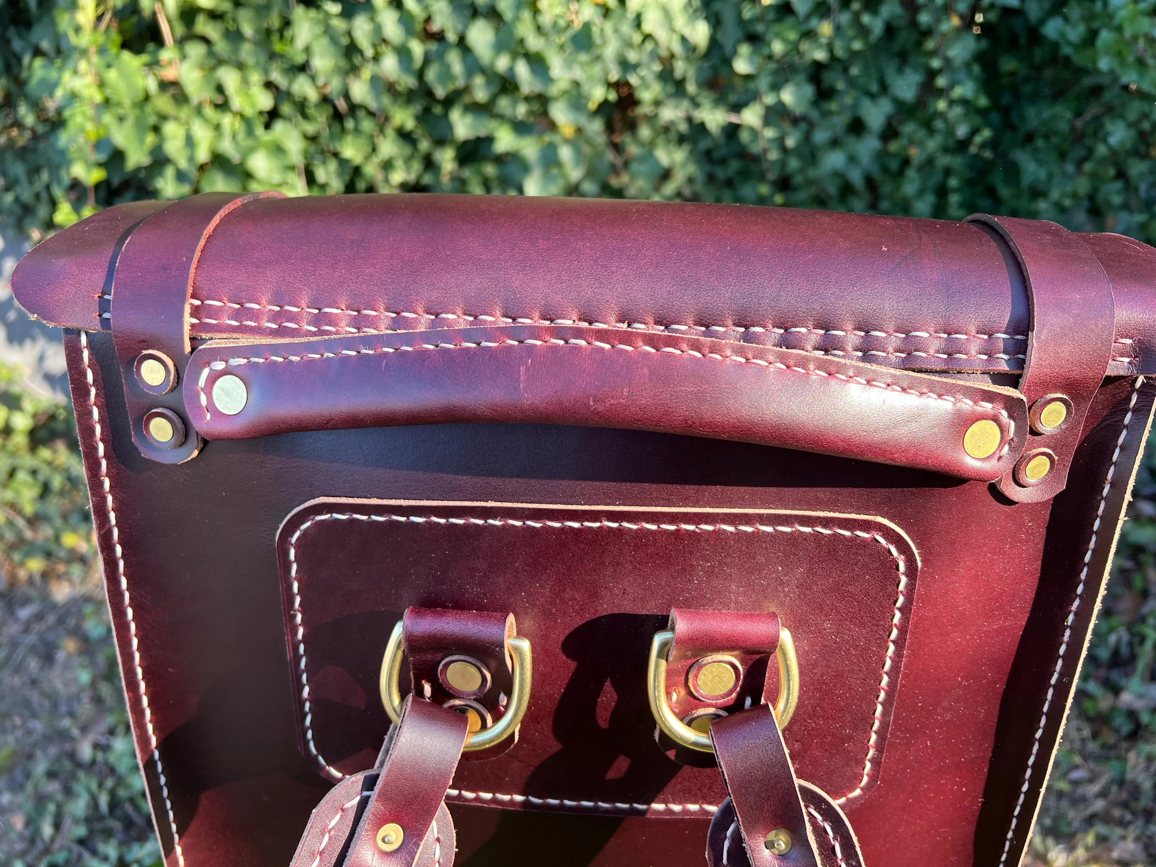 SCOUT Backpack: Oxblood Double Shot
