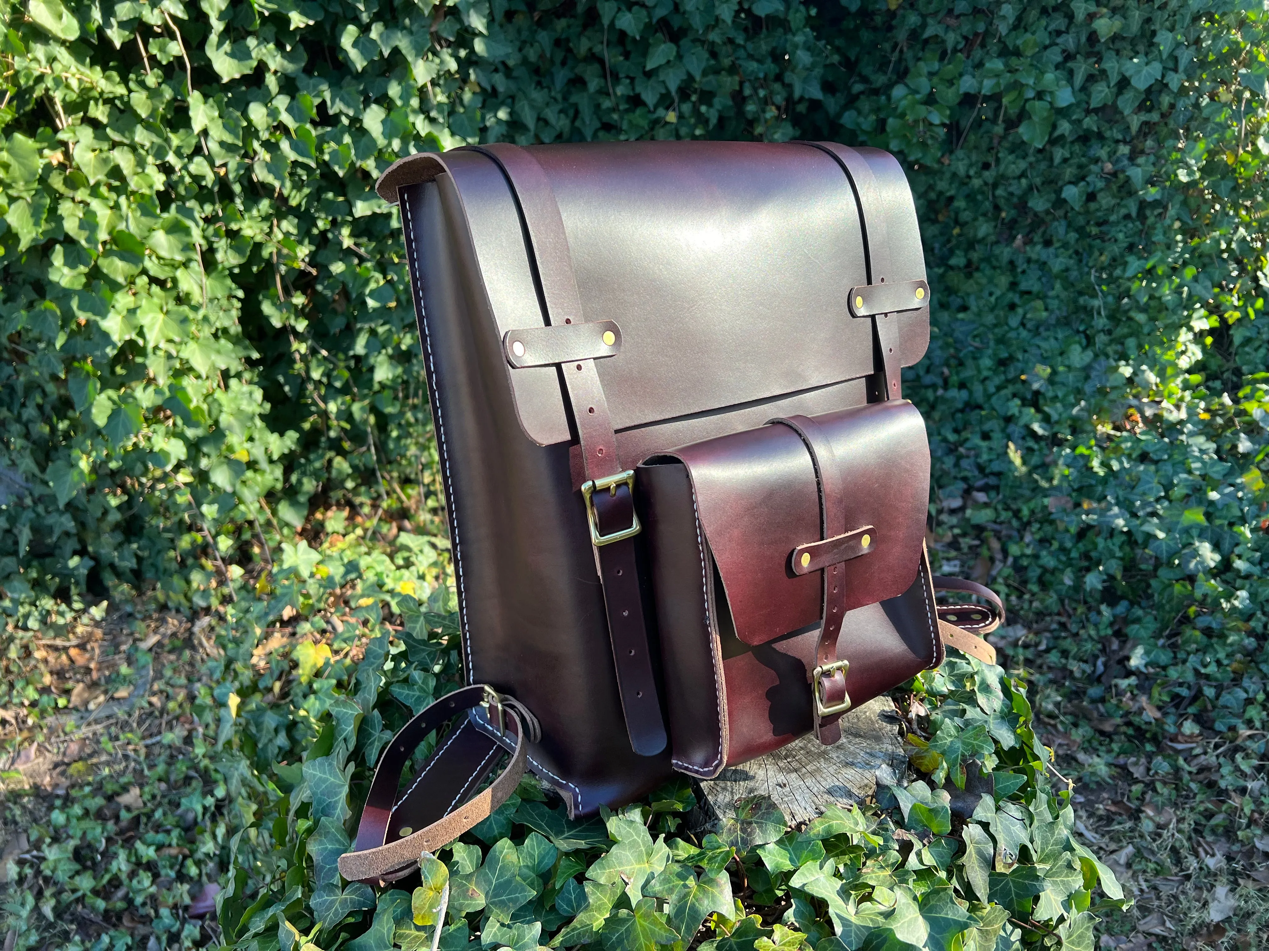 SCOUT Backpack: Oxblood Double Shot