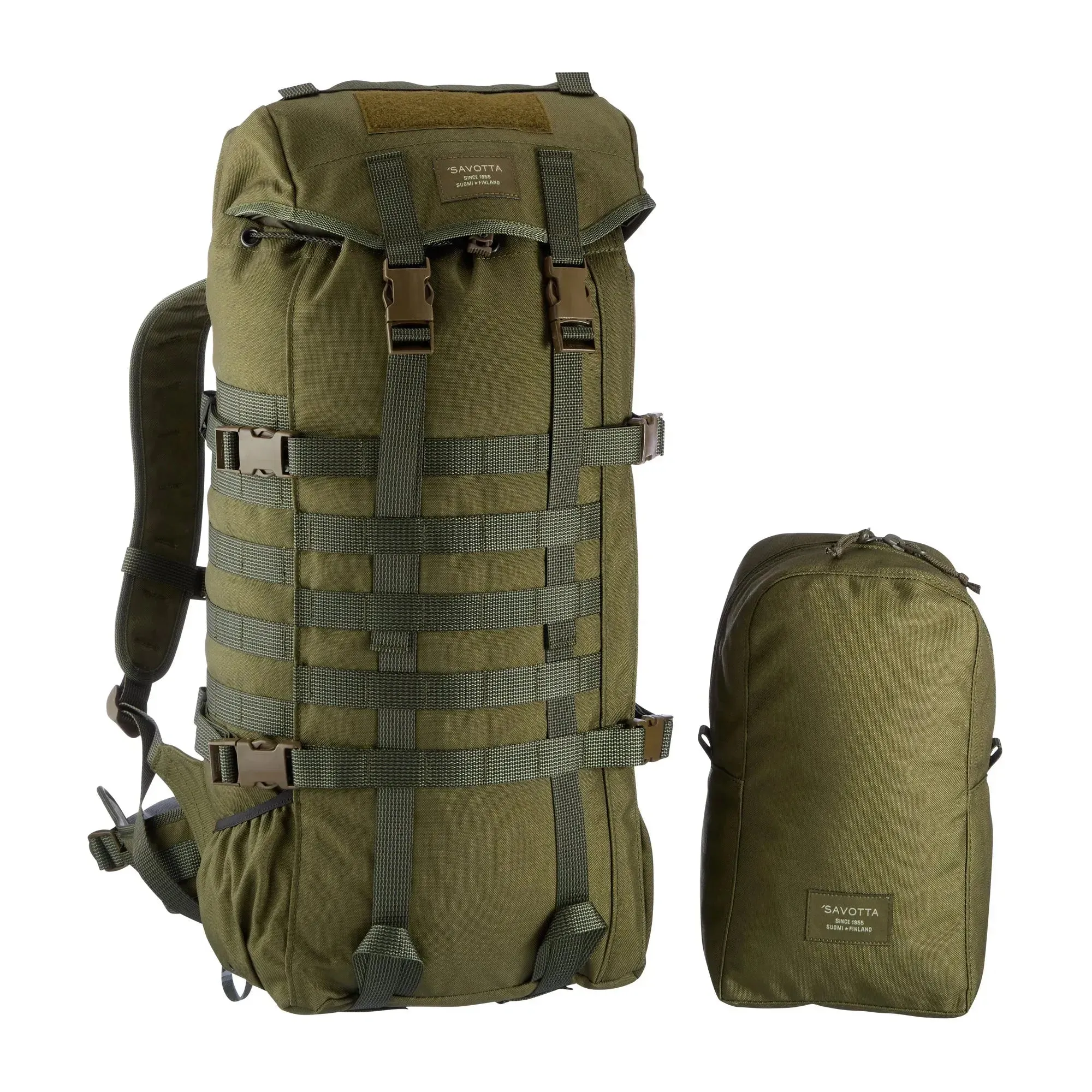Set Savotta Jääkäri M   Vertical Pouch L