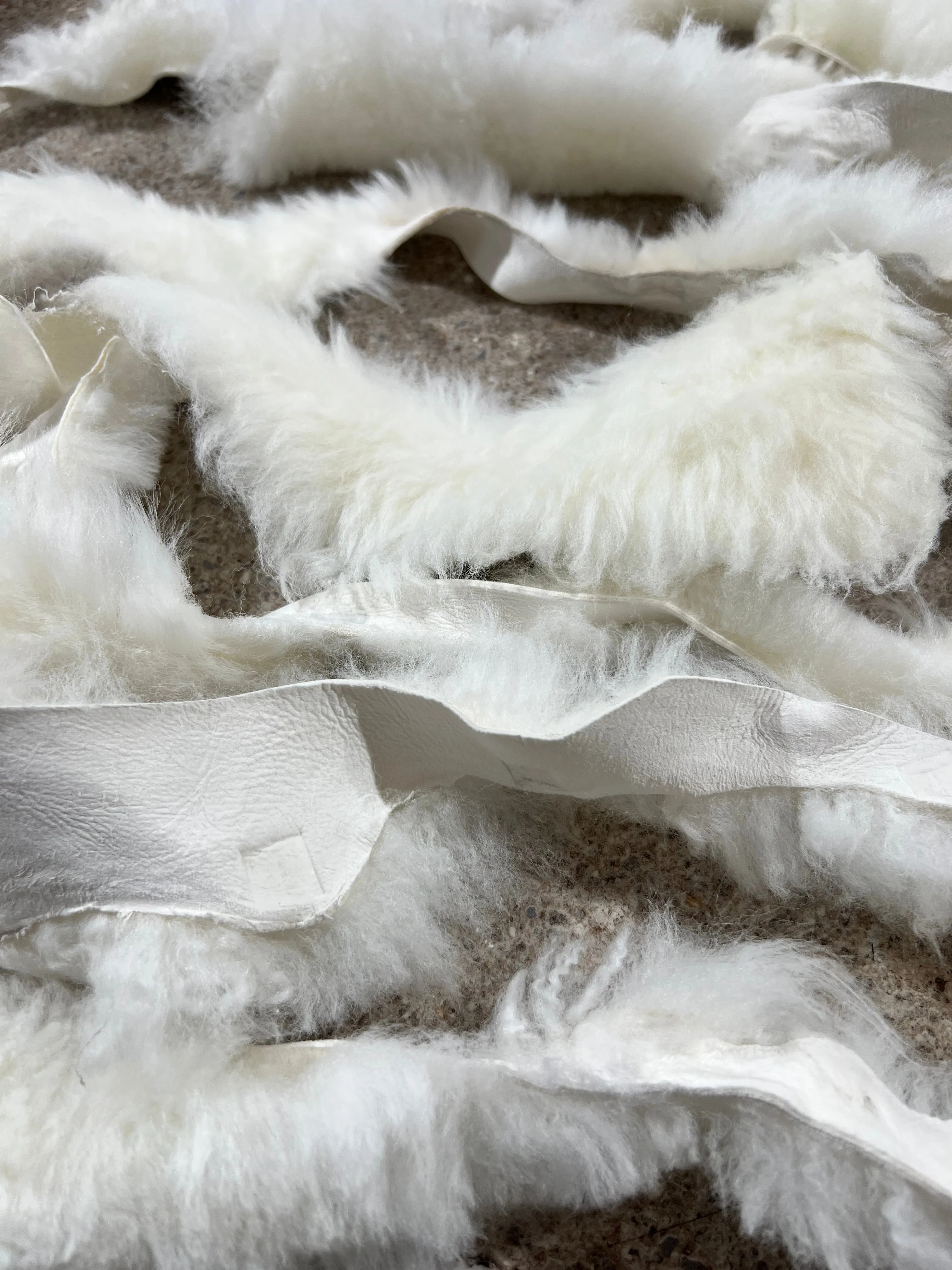 Sheepskin Fur Remnants - FREE SHIPPING