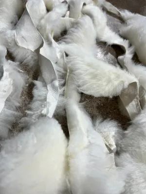 Sheepskin Fur Remnants - FREE SHIPPING