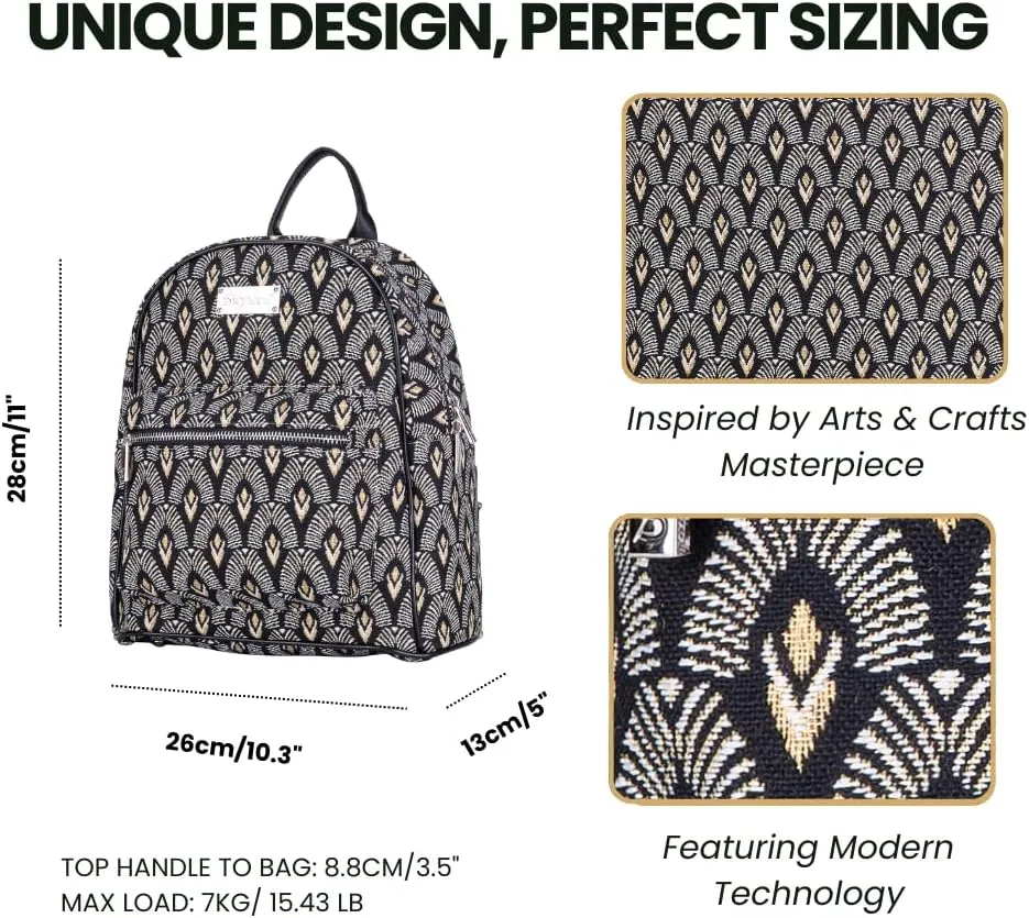 Signare Tapestry Women Backpack Rucksack Casual Daypack With Luxor Design (DAPK-LUXOR)