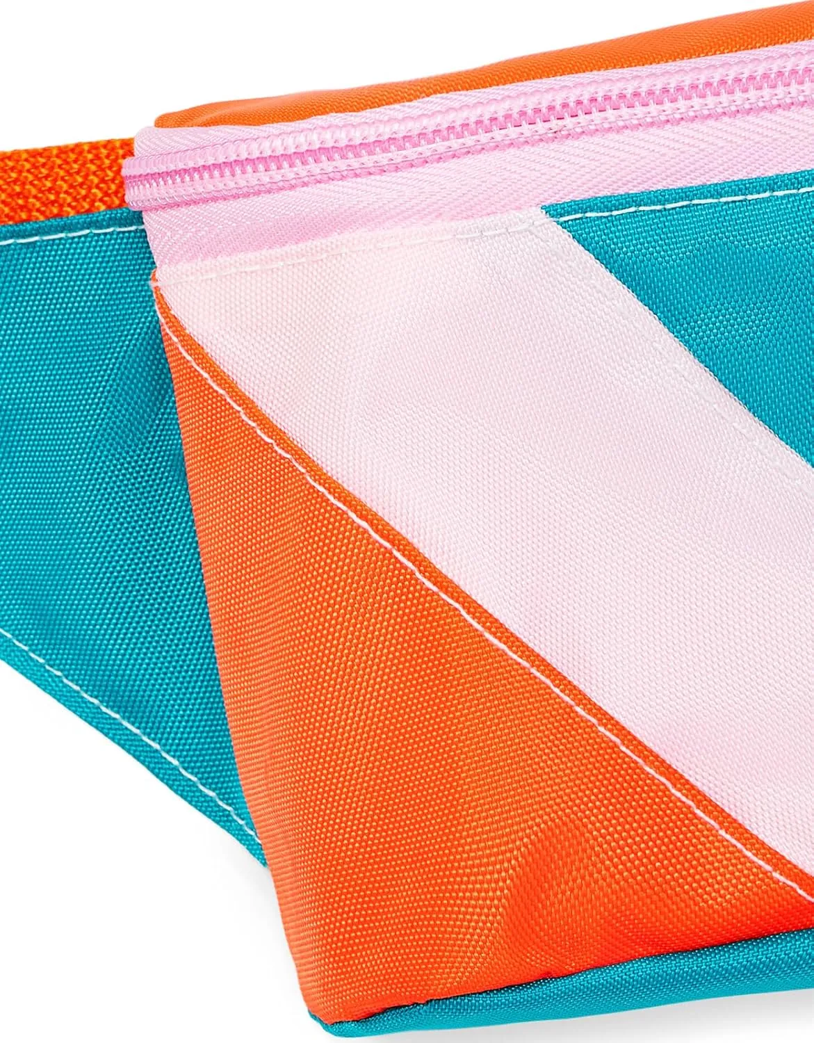 sissycos 80s Retro Neon Fanny Pack, 90s Accessories for Women Men Waist Packs, 2 Pockets Belt Waist Crossbody Bag, Adjustable And Lightweight