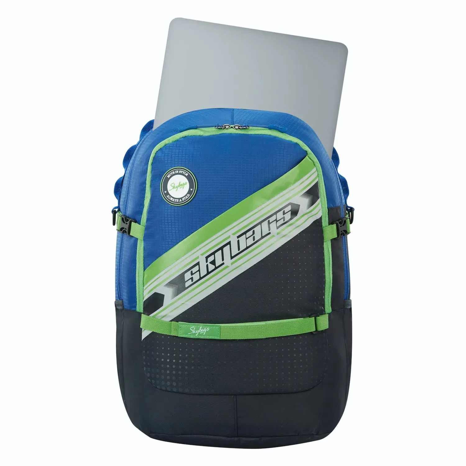 Skybags Campus Plus XL  05 Laptop Backpack Black
