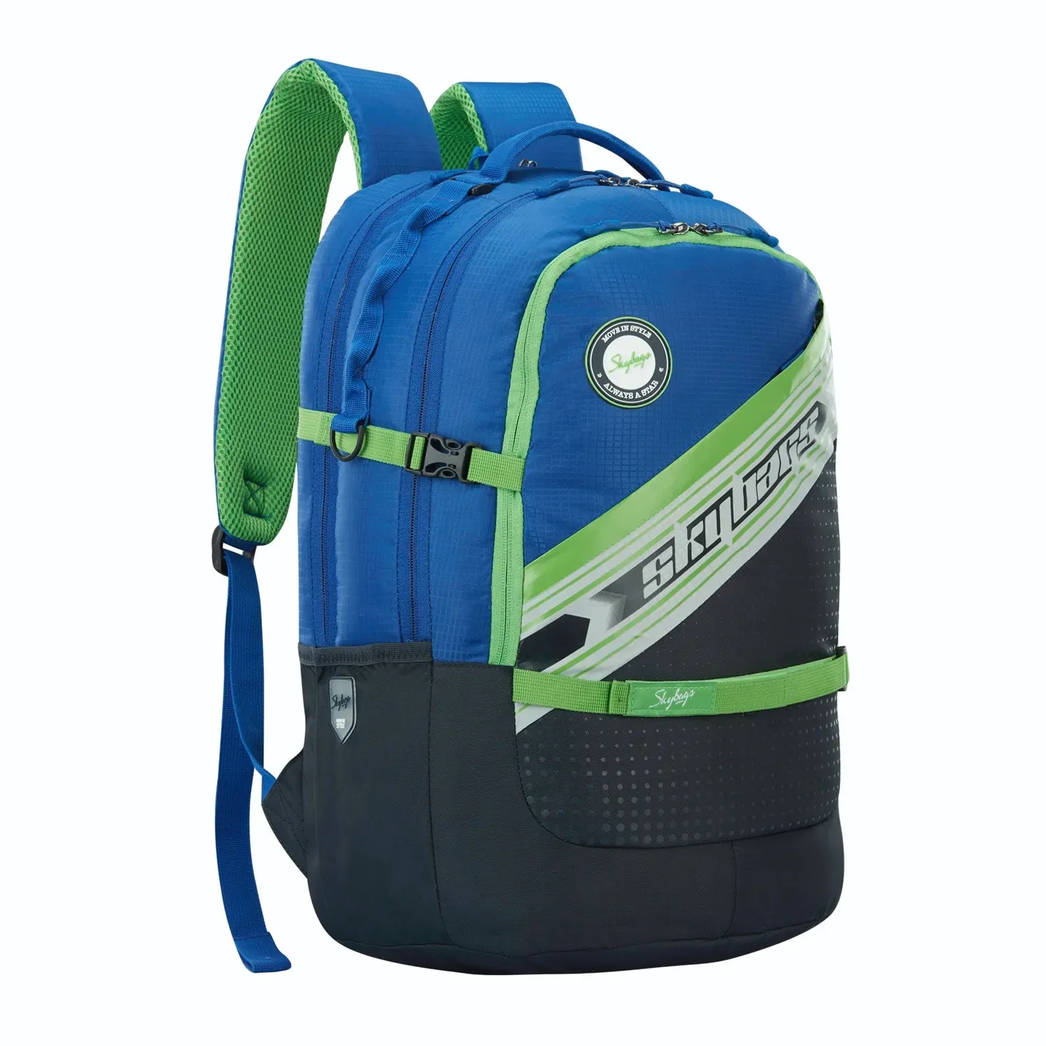 Skybags Campus Plus XL  05 Laptop Backpack Black