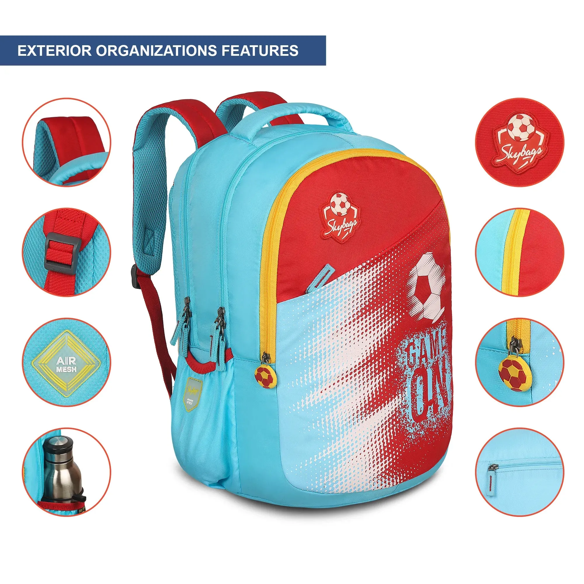 Skybags Chase  School Backpack