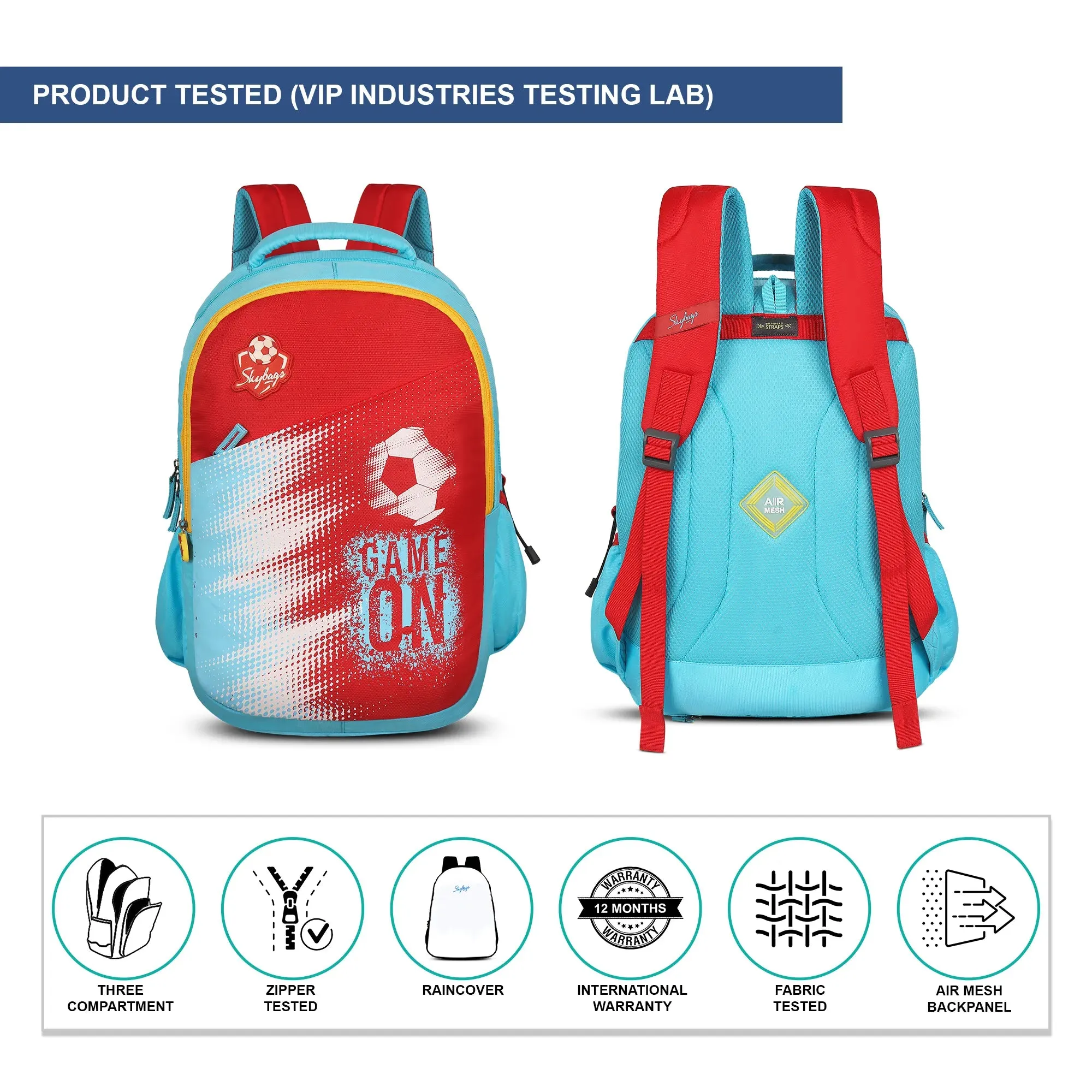 Skybags Chase  School Backpack
