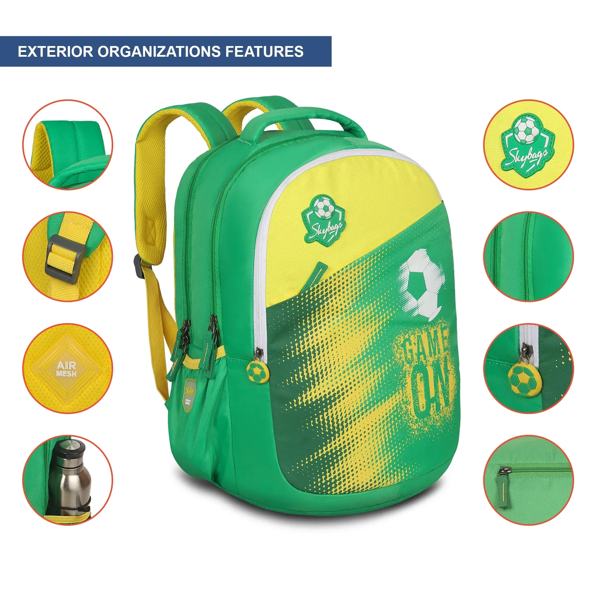 Skybags Chase  School Backpack