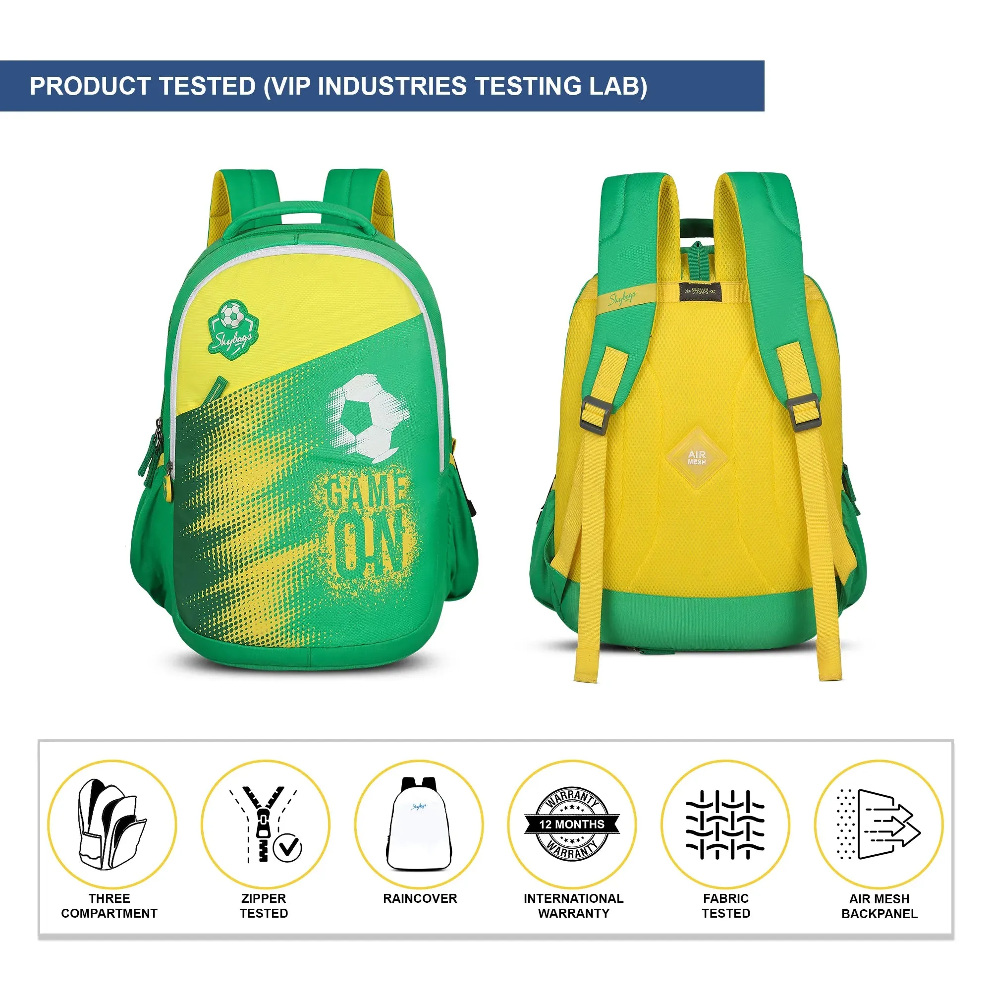 Skybags Chase  School Backpack