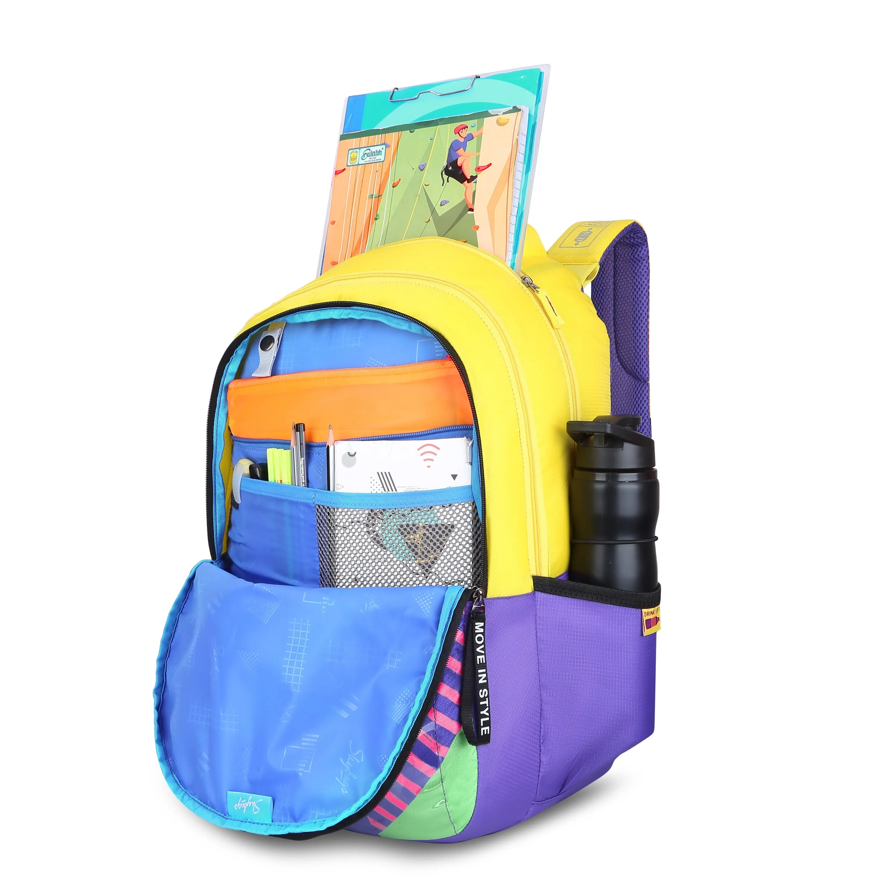 Skybags MAZE PRO 01  SCHOOL BACKPACK