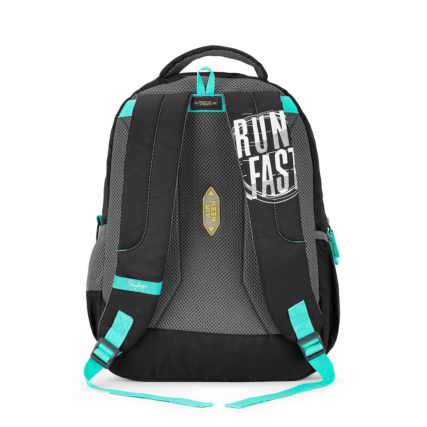Skybags New Neon 22  06 School Backpack Black