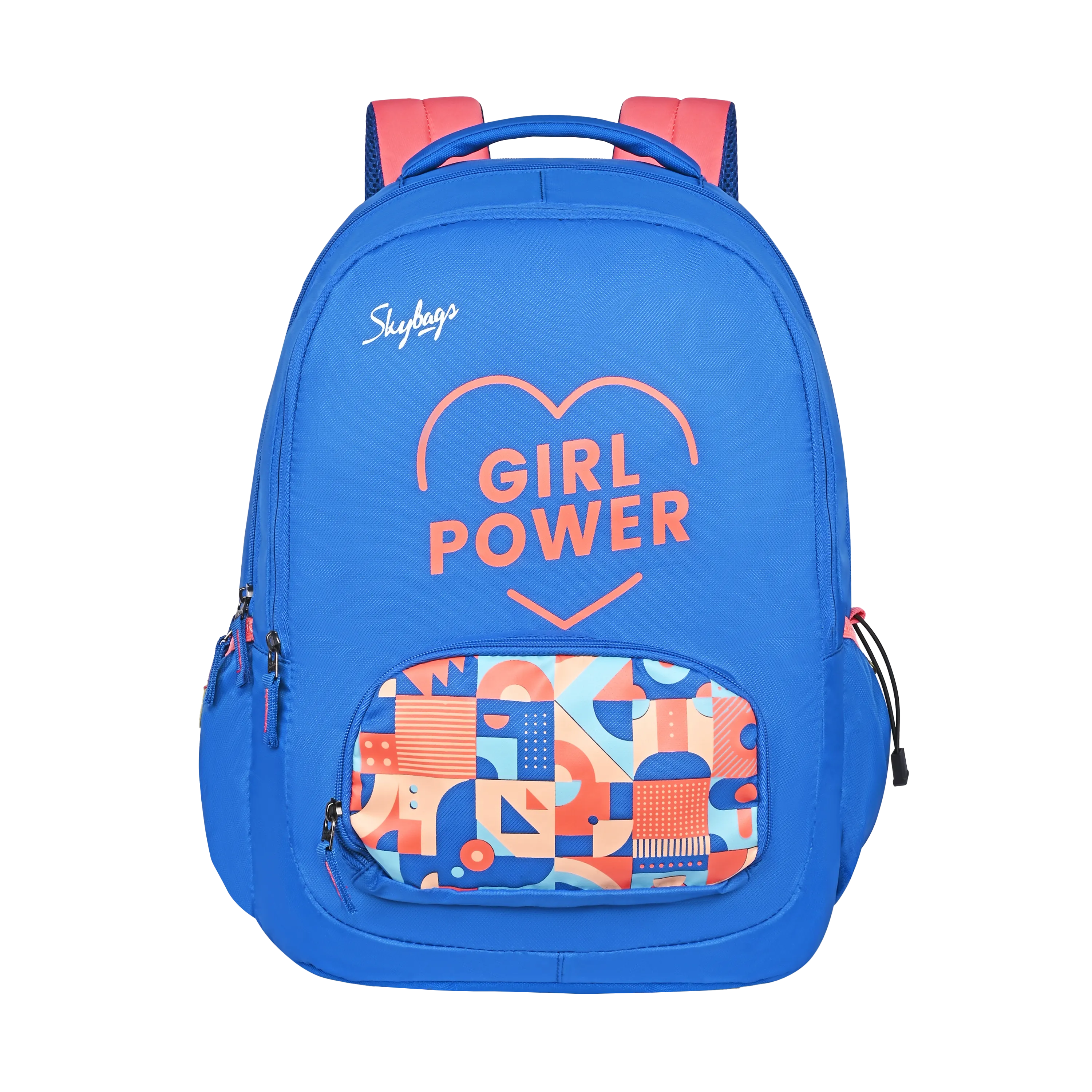 Skybags New Neon 23-04  School BP (H) Royal Blue