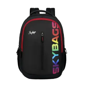 Skybags New Neon 23-08  School BP (H) Black