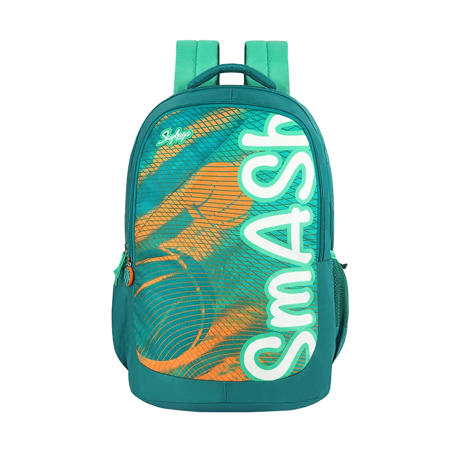 Skybags Squad 06  School Backpack Green