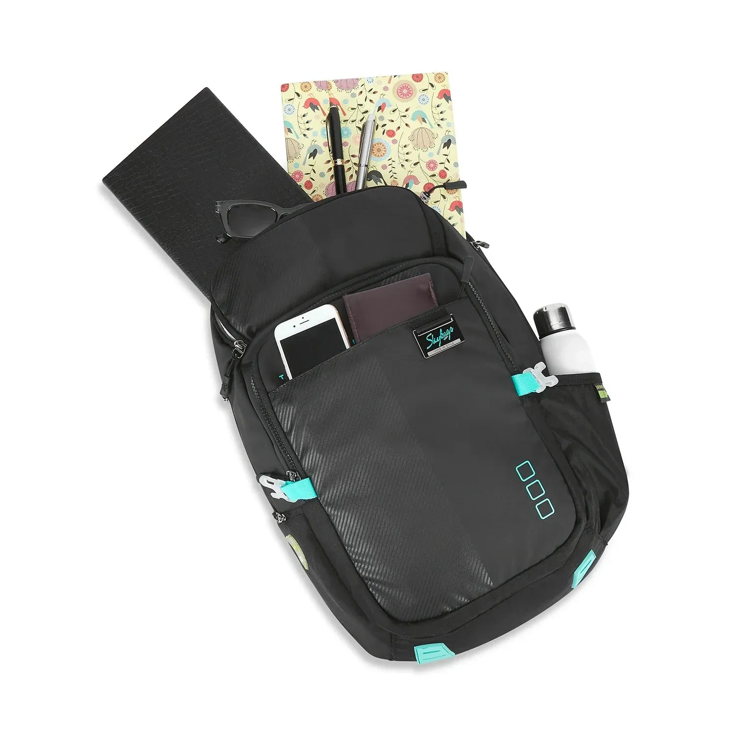 Skybags Valor Pro 02  Laptop Backpack Black