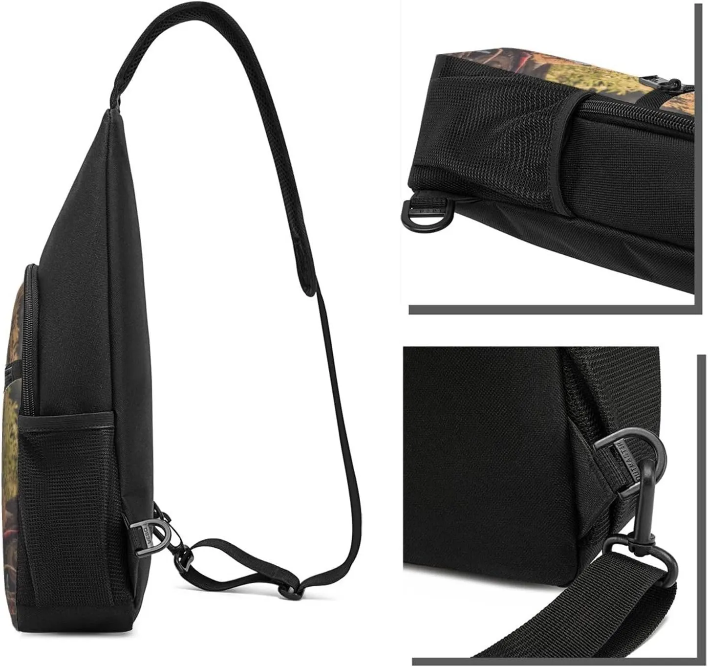 Sling Bag Custom Bag Personalized Shoulder Daypacks Crossbody Bags Leisure Sports Outdoor