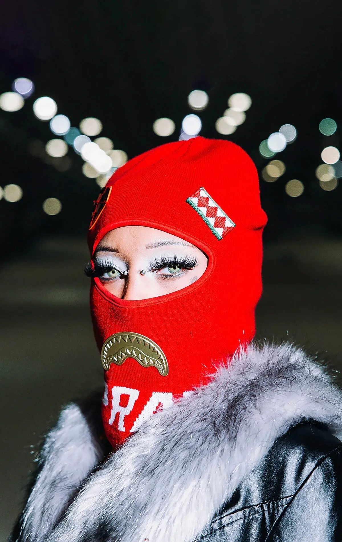 SPG LUX PATCHES SKI MASK