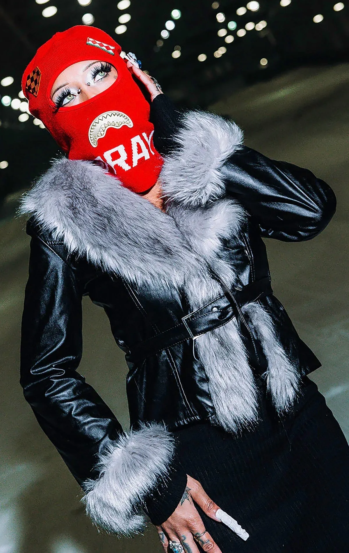SPG LUX PATCHES SKI MASK