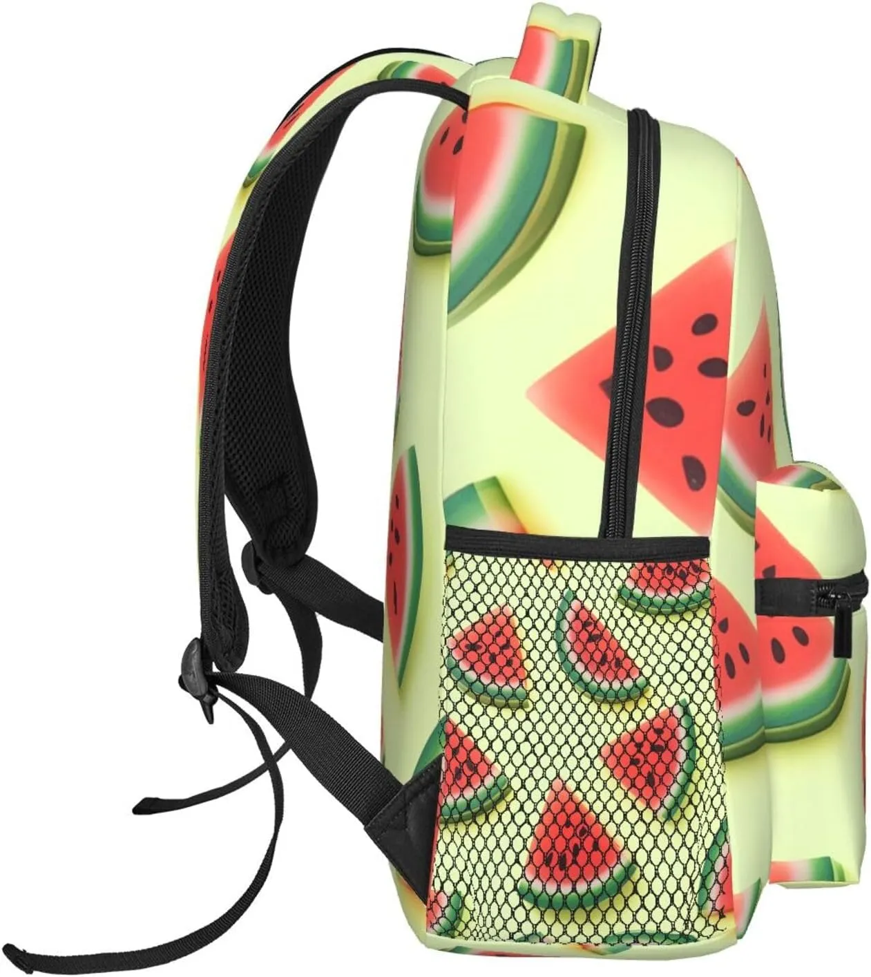 Summer Watermelon Backpack for Men Women Casual Daypack Laptop Backpack Computer Bag Travel Laptop Bag