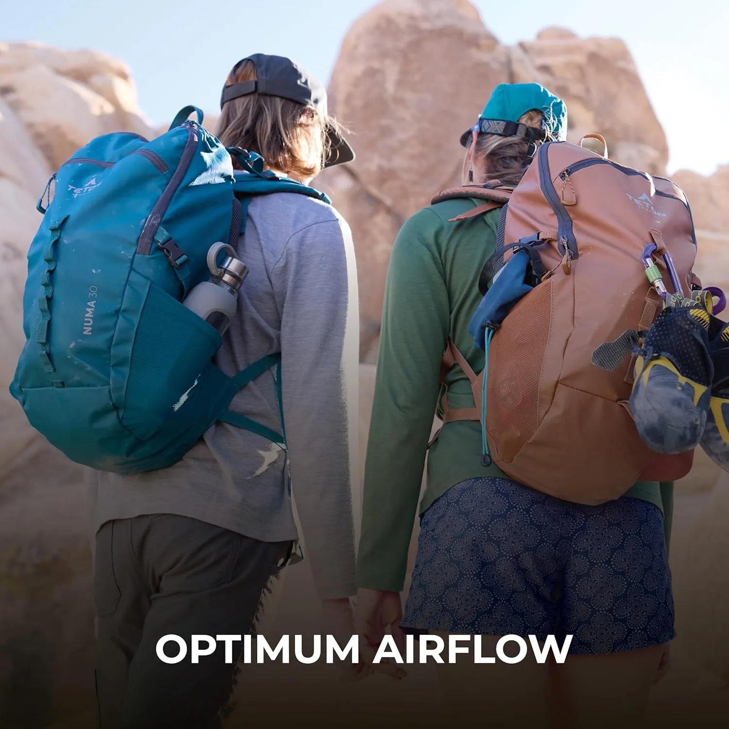 TETON Sports Numa backpack, sleek design, durable and ready for hiking, camping or backpacking. Lightweight with more room than you think. Perfect bugout bag. 30L, Onyx