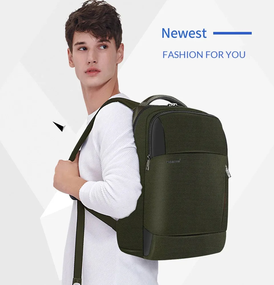 Tigernu New Multifunction Anti theft Men Backpack Bag USB Charging Travel Backpacks Male Laptop Backpack Bag  For Teens Rucksack