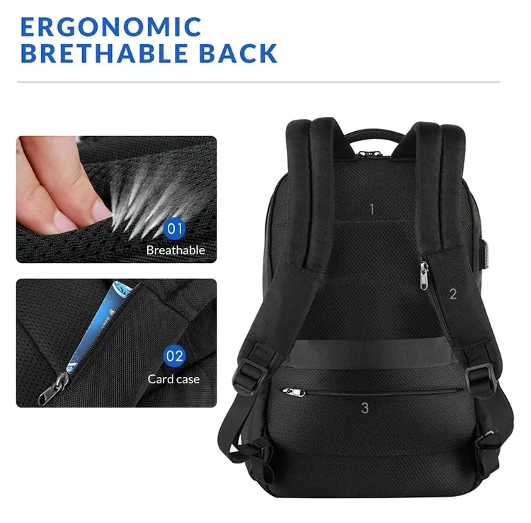 Tigernu New Multifunction Anti theft Men Backpack Bag USB Charging Travel Backpacks Male Laptop Backpack Bag  For Teens Rucksack