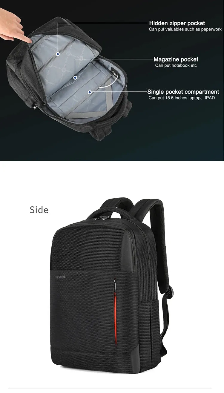 Tigernu New Multifunction Anti theft Men Backpack Bag USB Charging Travel Backpacks Male Laptop Backpack Bag  For Teens Rucksack