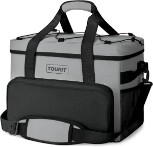 TOURIT Cooler Bag 24/35/46-Can Insulated Soft Cooler Portable Cooler Bag 14.6/24/32L Large Lunch Cooler for Picnic, Beach, Work, Trip