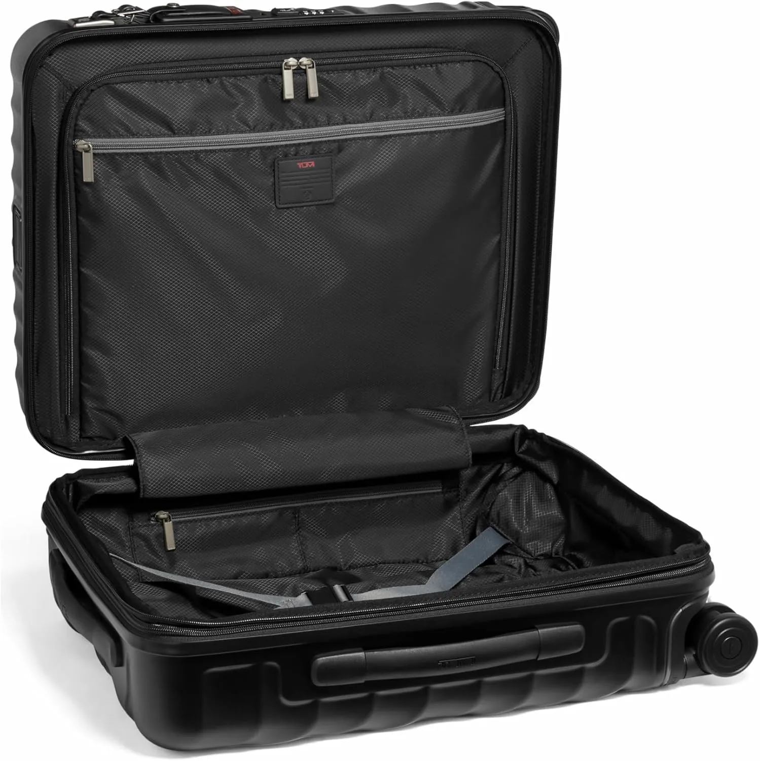 TUMI - 19 Degree Continental Expandable 4 Wheeled Carry-On - Carry-On Bag - Travel Accessories - 21.8" X 15.8" X 9.0" - Matte Black