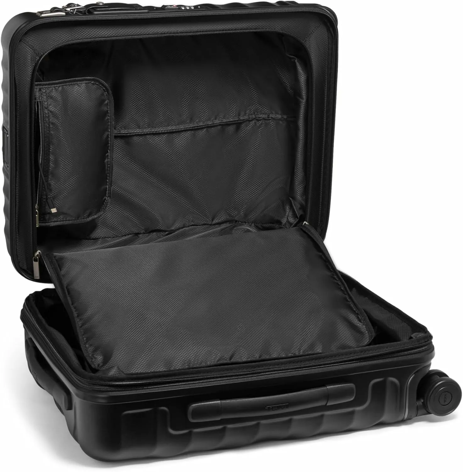 TUMI - 19 Degree Continental Expandable 4 Wheeled Carry-On - Carry-On Bag - Travel Accessories - 21.8" X 15.8" X 9.0" - Matte Black