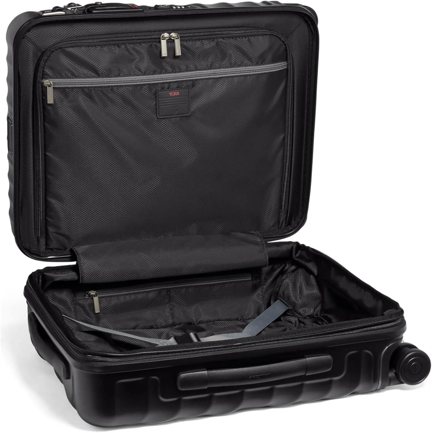 TUMI - 19 Degree Continental Expandable 4 Wheeled Carry-On - Carry-On Bag - Travel Accessories - 21.8" X 15.8" X 9.0" - Matte Black