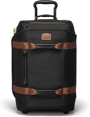 TUMI - Alpha Bravo Wheeled Carry-On Duffel Expandable Packing Case - Premium Travel Luggage - Travel Bag with TSA Lock - Black Onyx