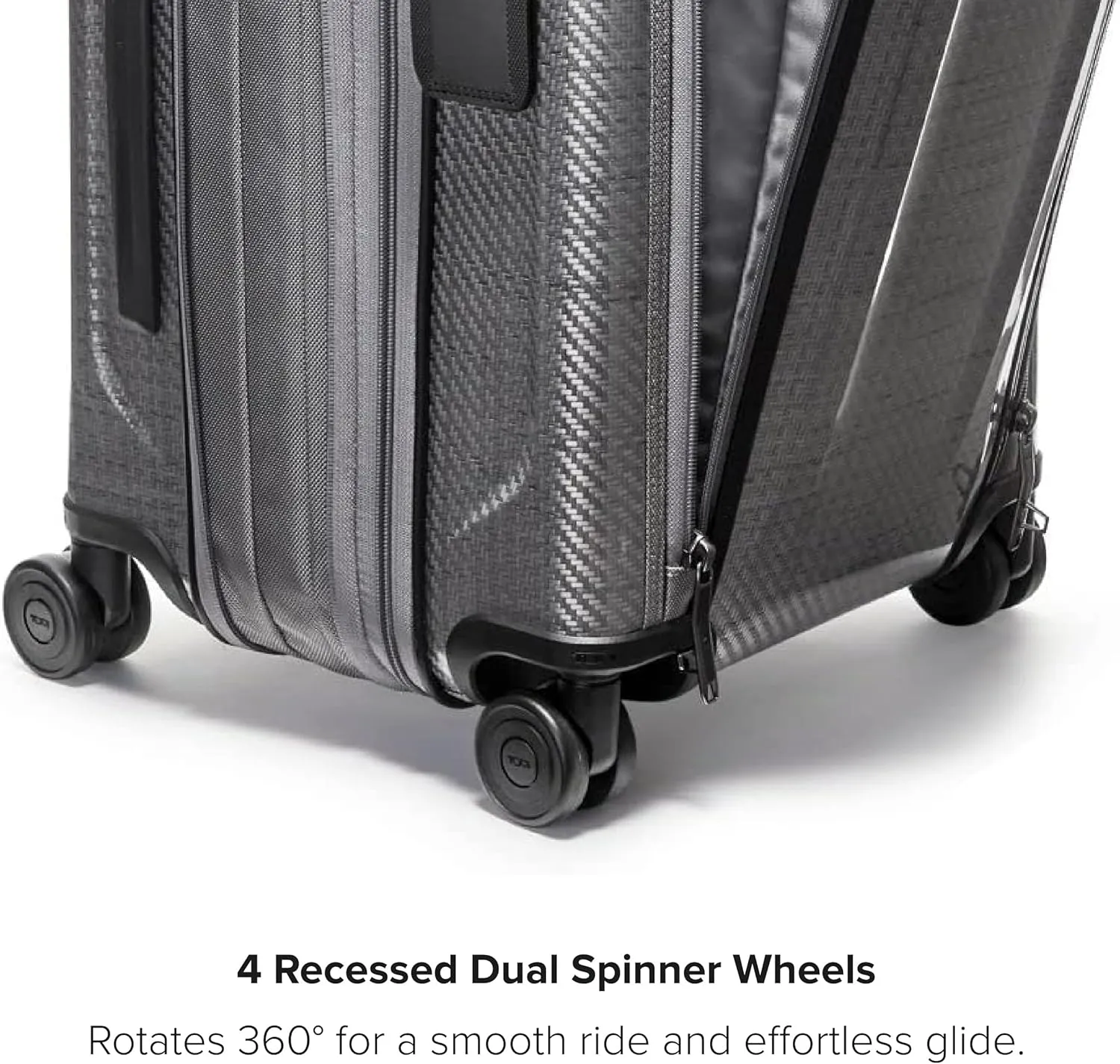 TUMI - Tegra-Lite 4 Wheel Luggage - Highly Durable Suitcase, Flexible Shell, Sleek and Lightweight Men's and Women's Expandable Rolling Bag - International, T-Graphite