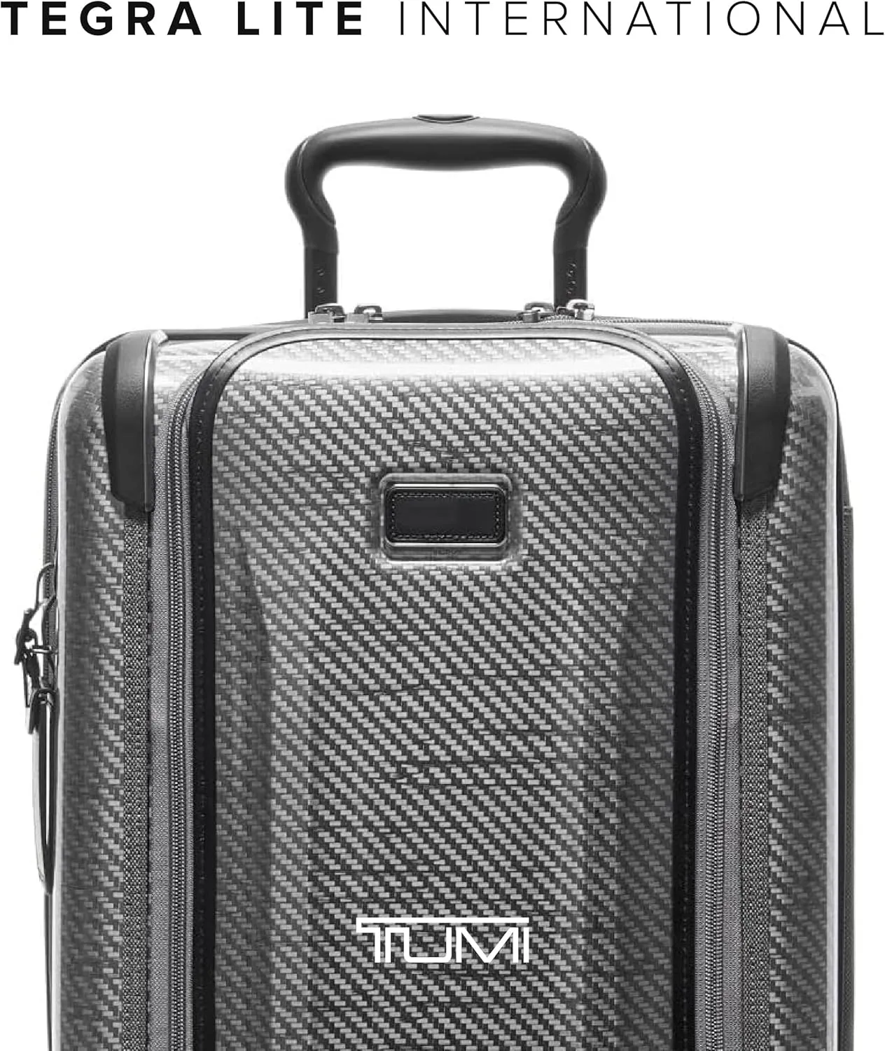 TUMI - Tegra-Lite 4 Wheel Luggage - Highly Durable Suitcase, Flexible Shell, Sleek and Lightweight Men's and Women's Expandable Rolling Bag - International, T-Graphite