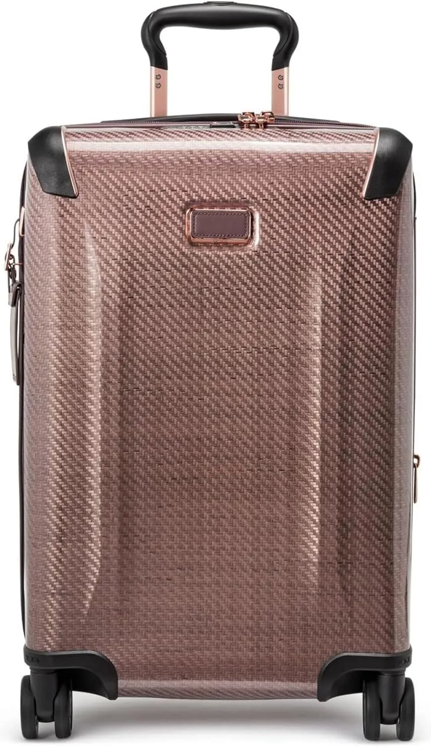 TUMI - Tegra-Lite International Expandable 4 Wheeled Carry-On - Carry On Luggage with Spinner Wheels & TSA Luggage Lock - Blush