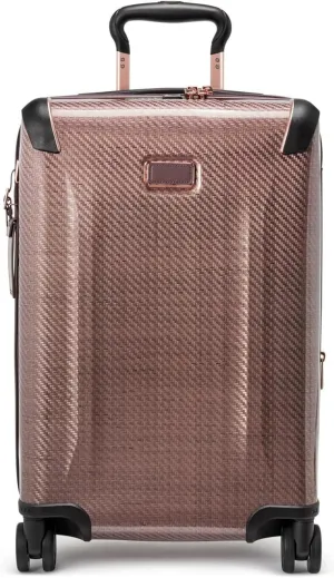 TUMI - Tegra-Lite International Expandable 4 Wheeled Carry-On - Carry On Luggage with Spinner Wheels & TSA Luggage Lock - Blush