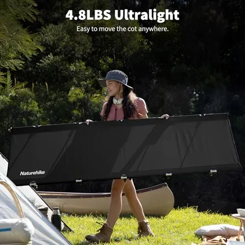 Ultralight Camping Cot,Easy to Assemble Folding Tent Cot,Portable Camping Bed