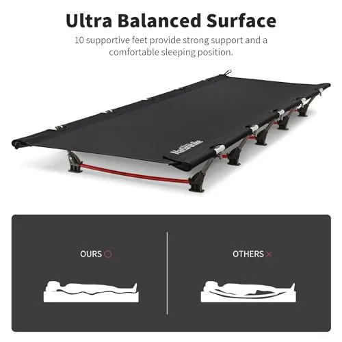 Ultralight Camping Cot,Easy to Assemble Folding Tent Cot,Portable Camping Bed