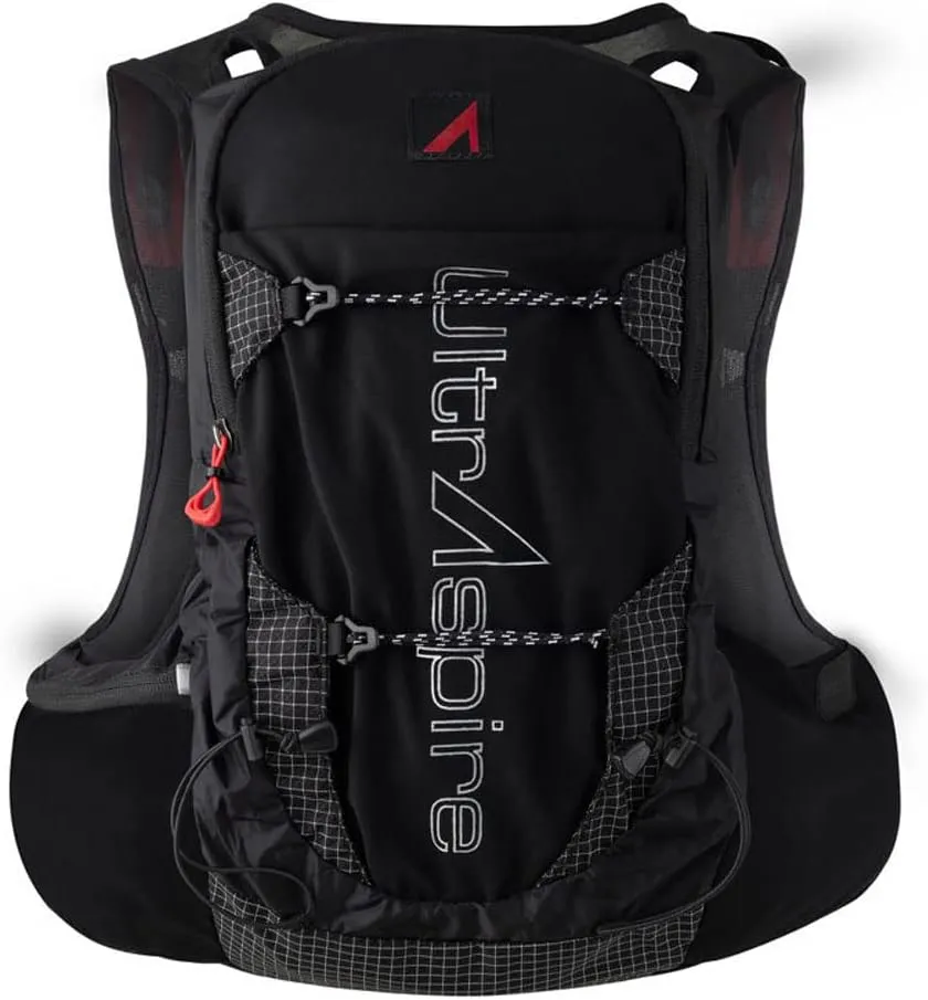 Ultraspire Zygos Unisex Lighweight Hydration Ultra Running Pack - 5.0 Pitch Black, Medium (32"-38")