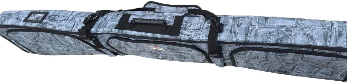 UNISTRENGH Snowboard Bag For Air Travel - Padded Snowboard Bag - Waterproof Fully Padded Snowboarding Travel Bag For Flying - Up to 165 CM Snowboards
