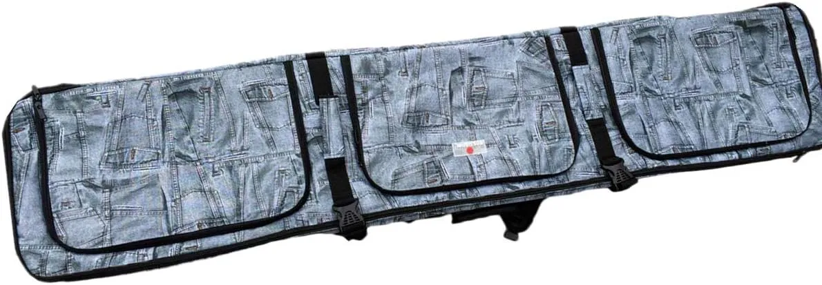 UNISTRENGH Snowboard Bag For Air Travel - Padded Snowboard Bag - Waterproof Fully Padded Snowboarding Travel Bag For Flying - Up to 165 CM Snowboards